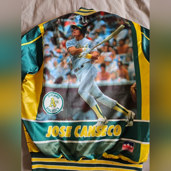 Jose Conseco 90's A's Starline Jacket - Picture 5 of 15